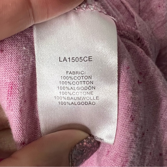 Molly Bracken Pink Ruffle Sleeve Women's Top - Large - Picture 9 of 12